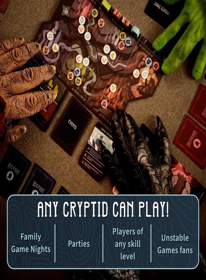 Unstable Games لعبة Unstable Games Twisted Cryptids اللوحية - لعبة بطاقات استراتيجية للكبار والصغار - ألعاب لوحية عائلية من 2 إلى 4 لاعبين، من عمر 12 عامًا فما فوق - من مبتكري Unstable Unicorns و Here to Slay - Image 5